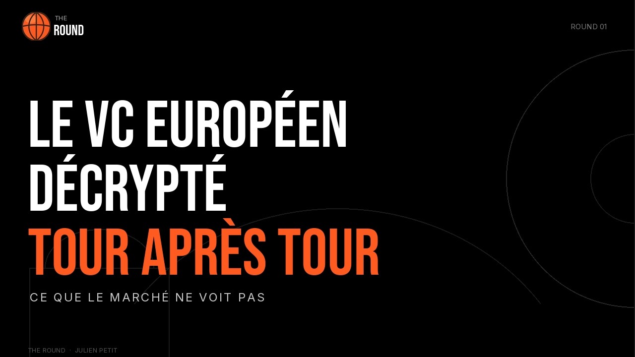 Miniature de l'épisode — Round 01 : le VC européen décrypté, tour après tour. Ce que le marché ne voit pas.